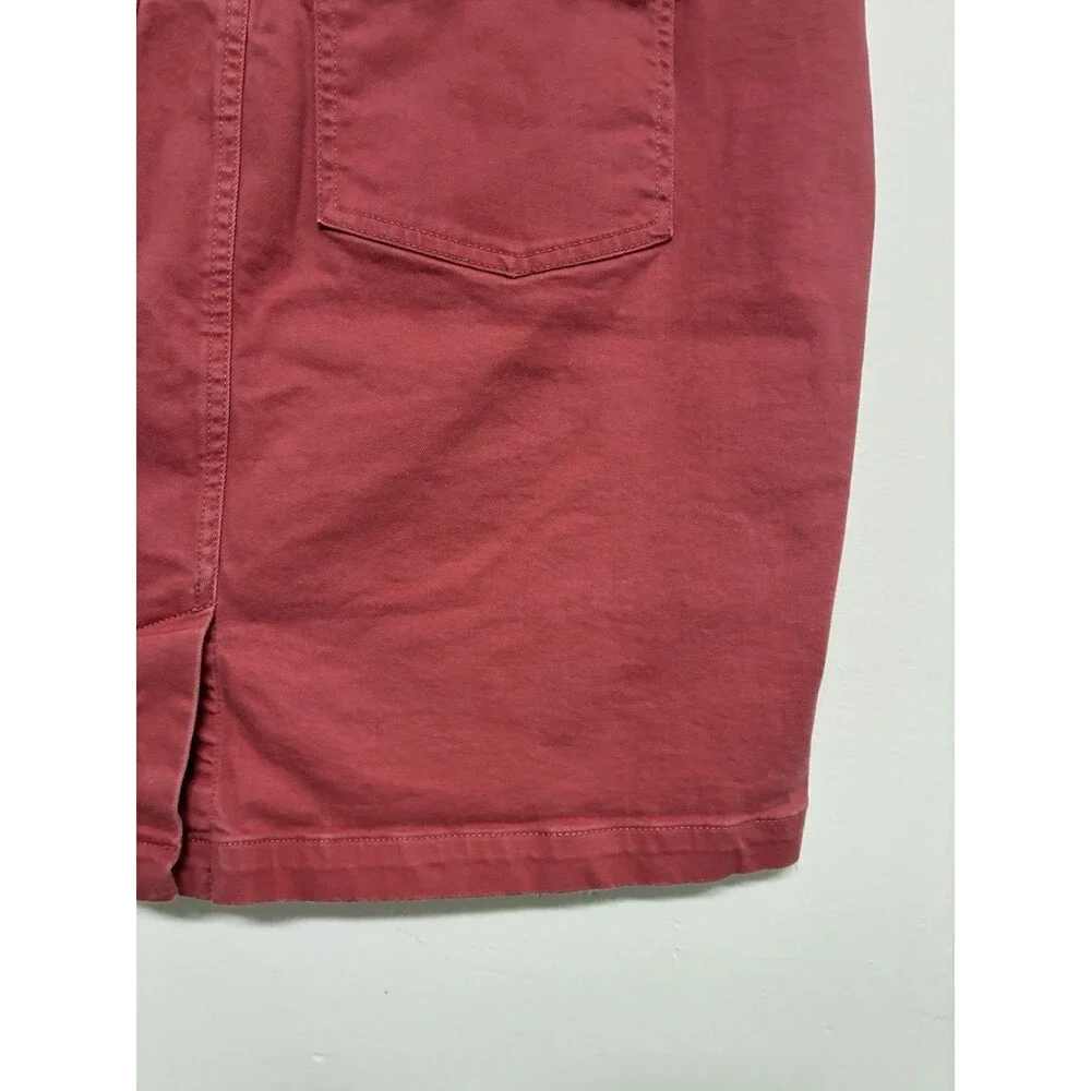 Liverpool Los Angeles Dusty Cedar 18W Maggie Mini Skirt